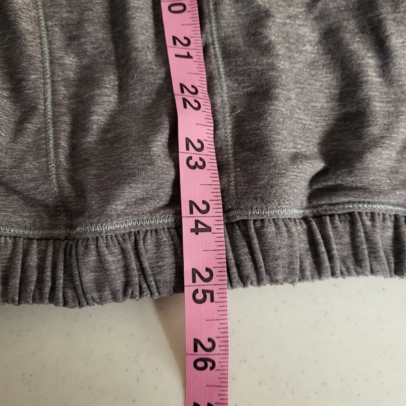Lululemon Pace Pusher 1/2 Zip Heathered Slate Pullover Jacket Size 2 Small - Picture 11 of 11